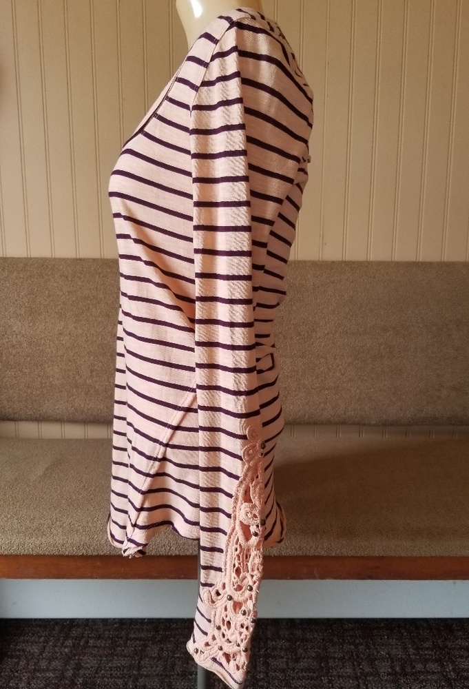 Free People top.  Size XS   Peach brown - Picture 2 of 4